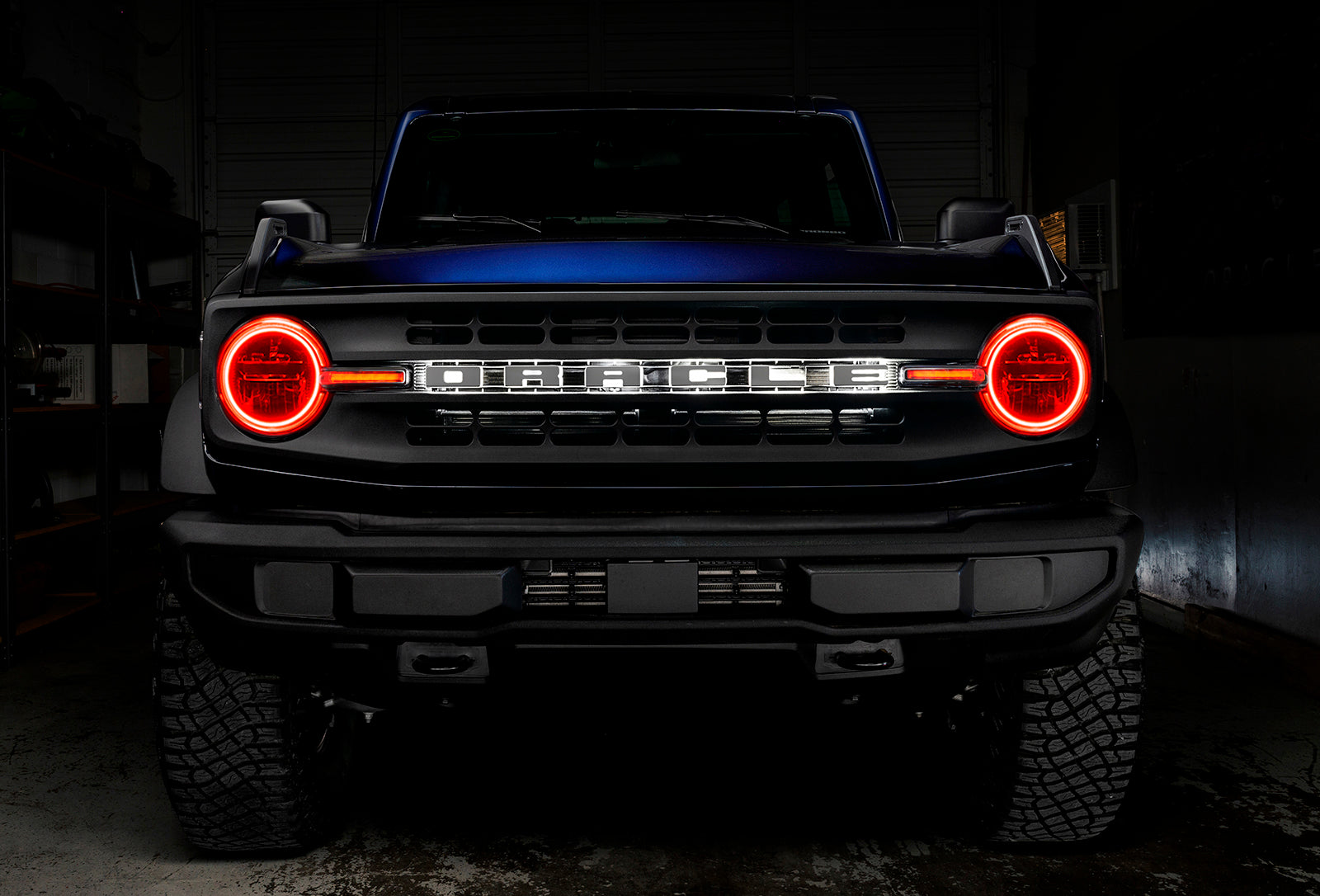 ColorSHIFT(tm) Headlight Halo Kit w/DRL Bar - Base Headlights by Oracle Lighting