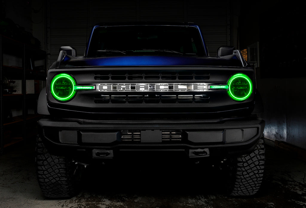 ColorSHIFT(tm) Headlight Halo Kit w/DRL Bar - Base Headlights by Oracle Lighting