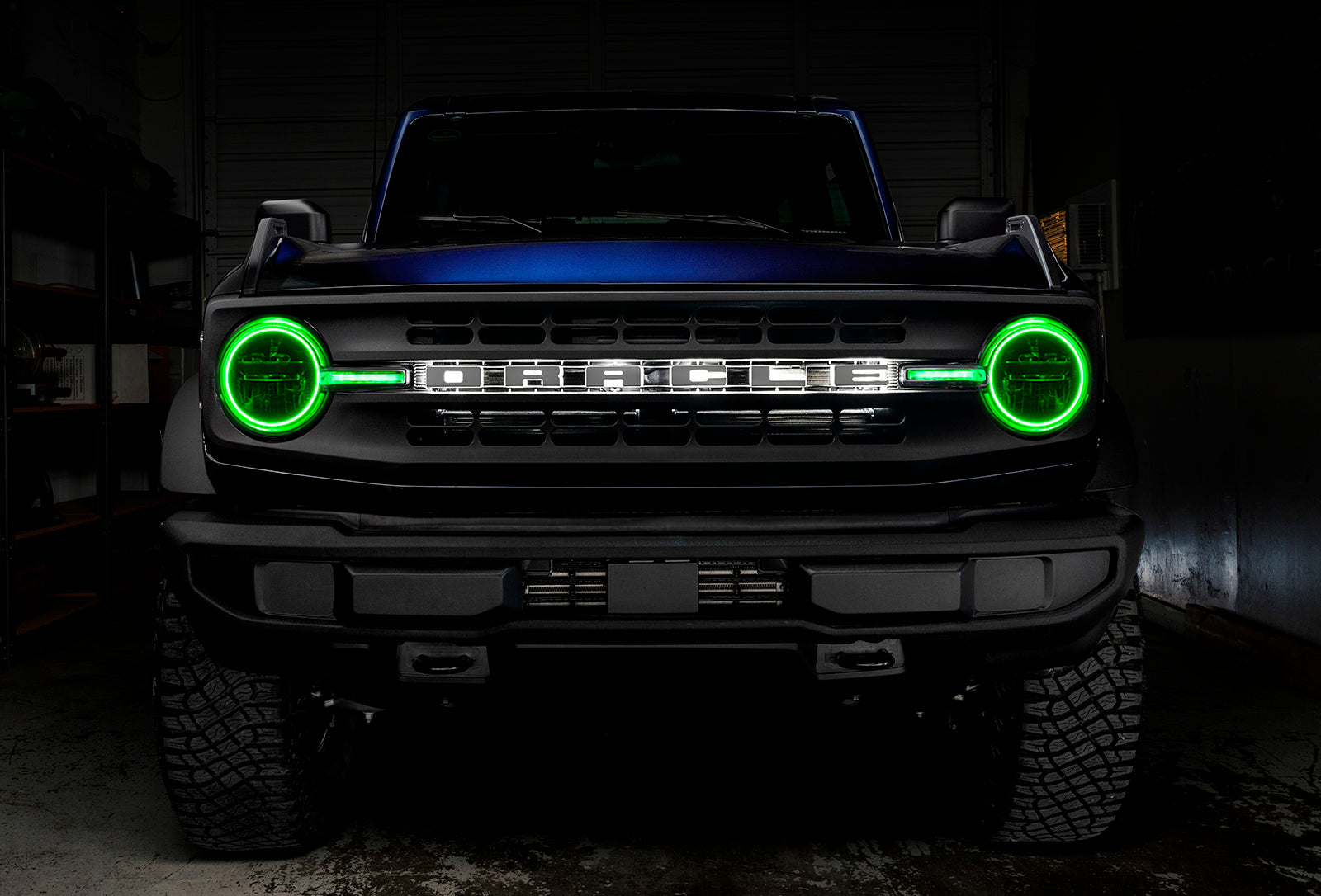 ColorSHIFT(tm) Headlight Halo Kit w/DRL Bar - Base Headlights by Oracle Lighting