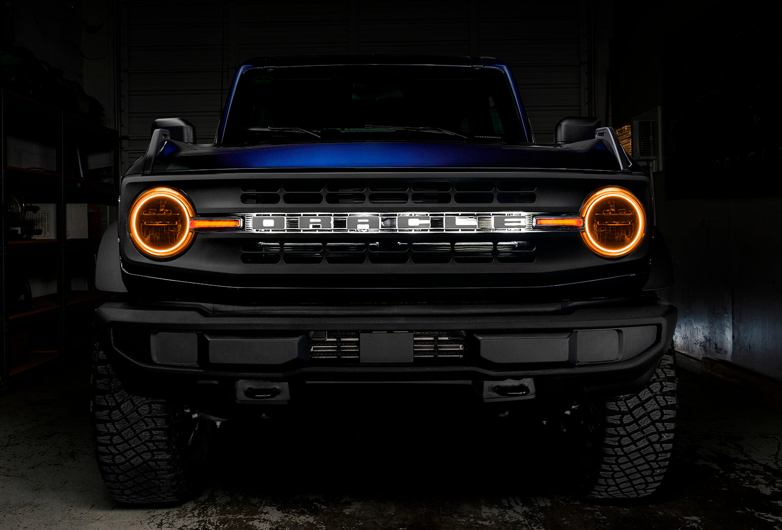 ColorSHIFT(tm) Headlight Halo Kit w/DRL Bar - Base Headlights by Oracle Lighting
