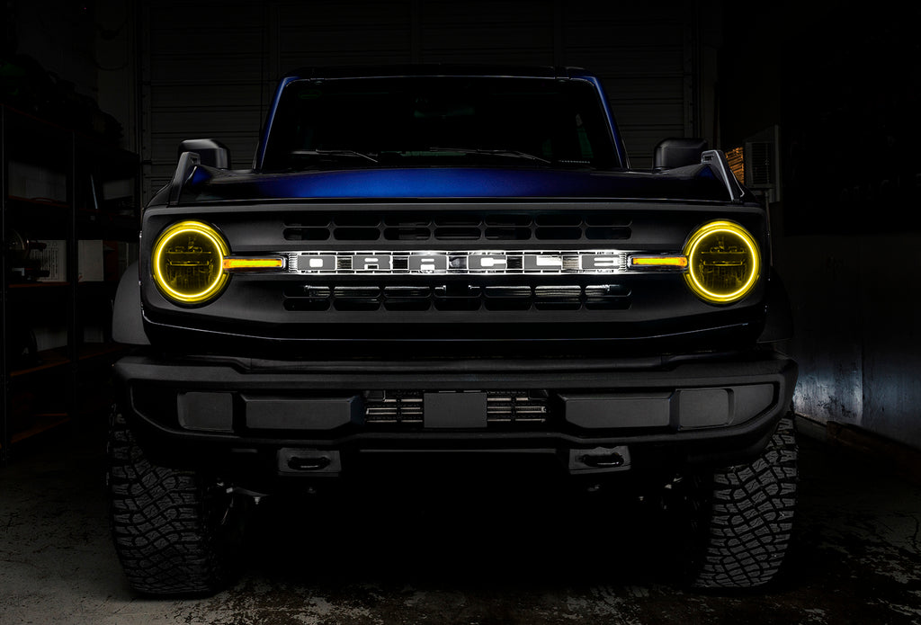 ColorSHIFT(tm) Headlight Halo Kit w/DRL Bar - Base Headlights by Oracle Lighting