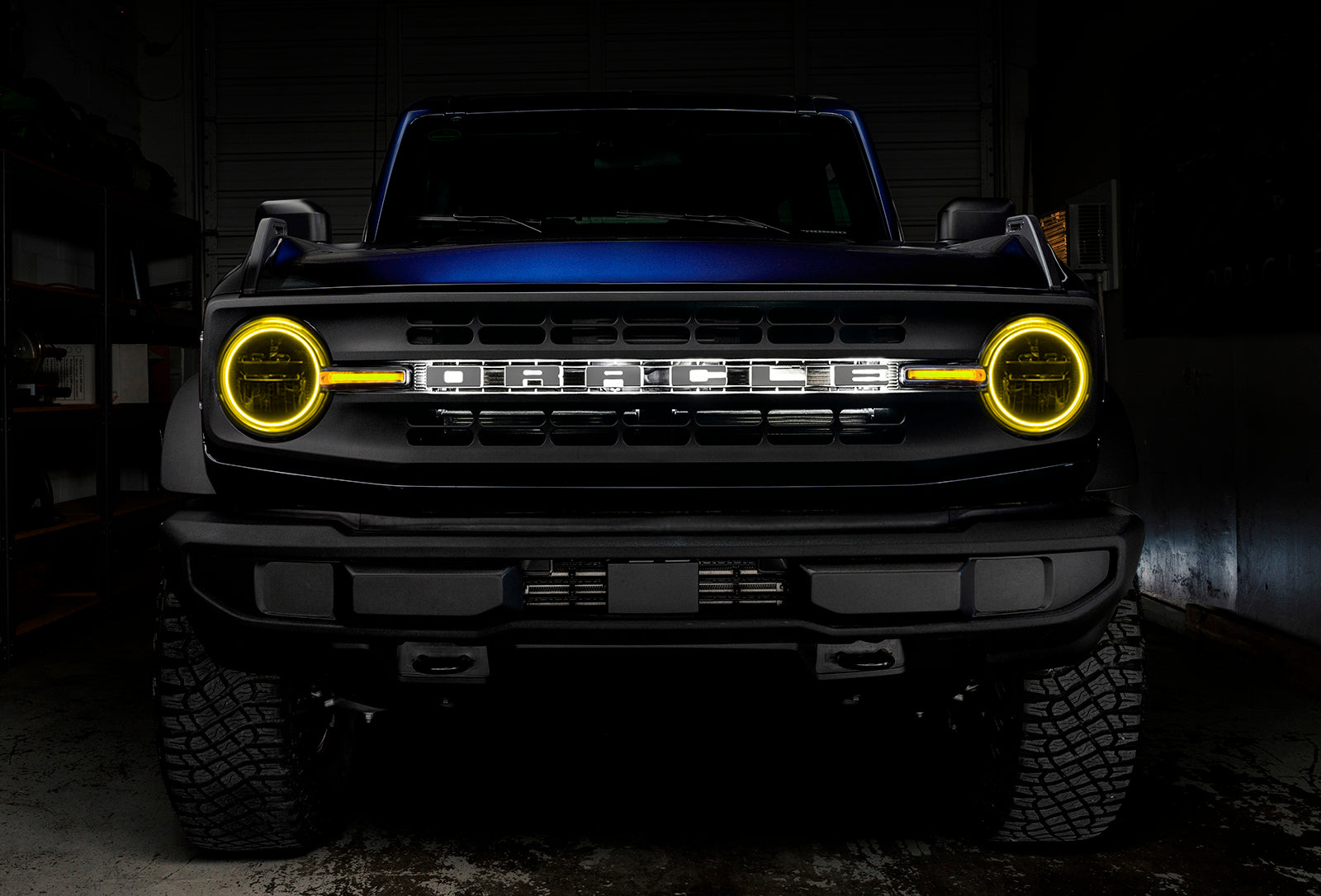 ColorSHIFT(tm) Headlight Halo Kit w/DRL Bar - Base Headlights by Oracle Lighting