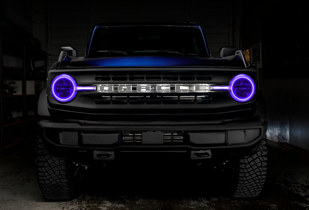ColorSHIFT(tm) Headlight Halo Kit w/DRL Bar - Base Headlights by Oracle Lighting