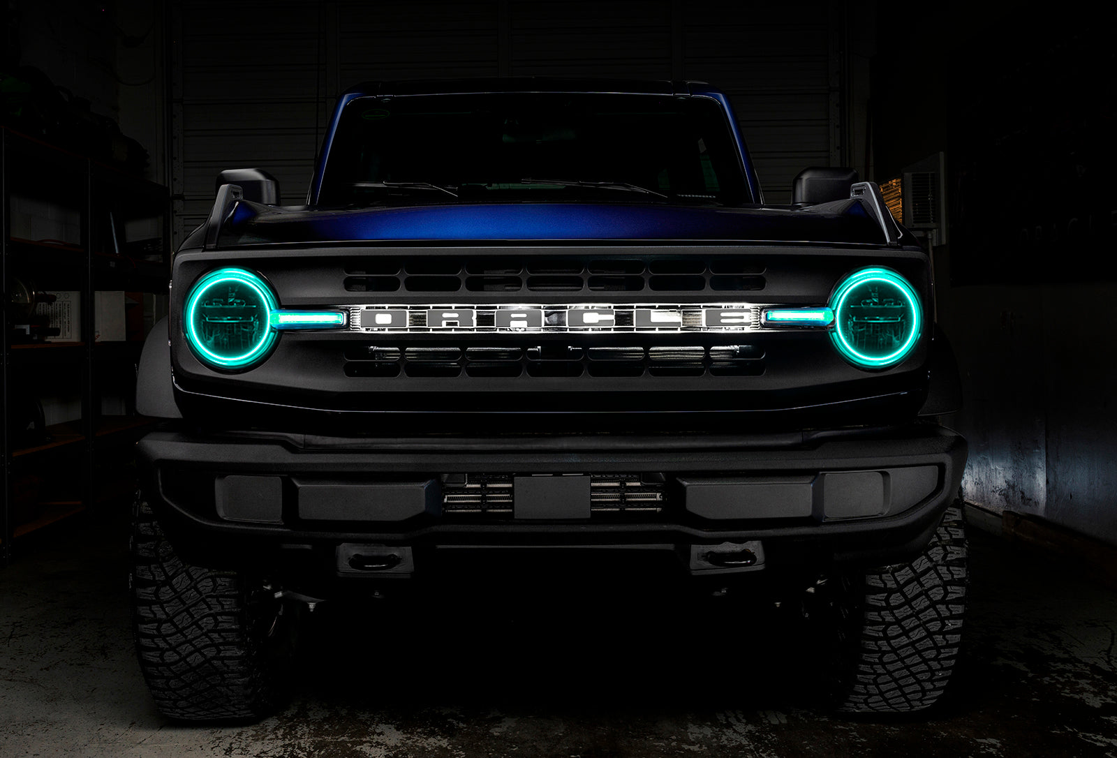 ColorSHIFT(tm) Headlight Halo Kit w/DRL Bar - Base Headlights by Oracle Lighting