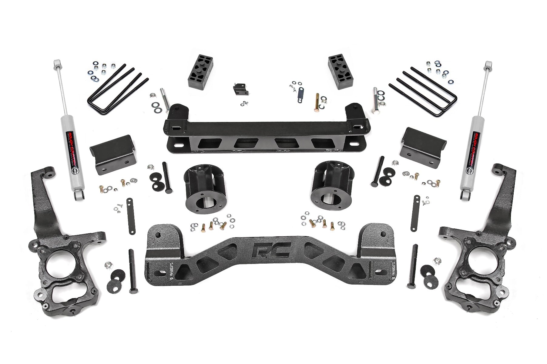 4 Inch Lift Kit | Ford F-150 2WD (2015-2020) by Rough Country