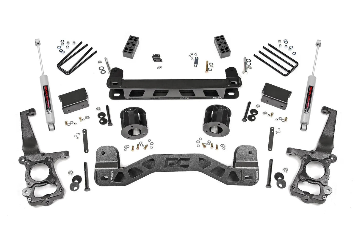 4 Inch Lift Kit | Ford F-150 2WD (2015-2020) by Rough Country