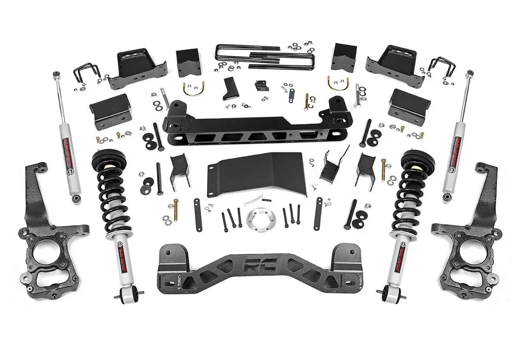 6 Inch Lift Kit | N3 Struts | Ford F-150 4WD (2015-2020) by Rough Country