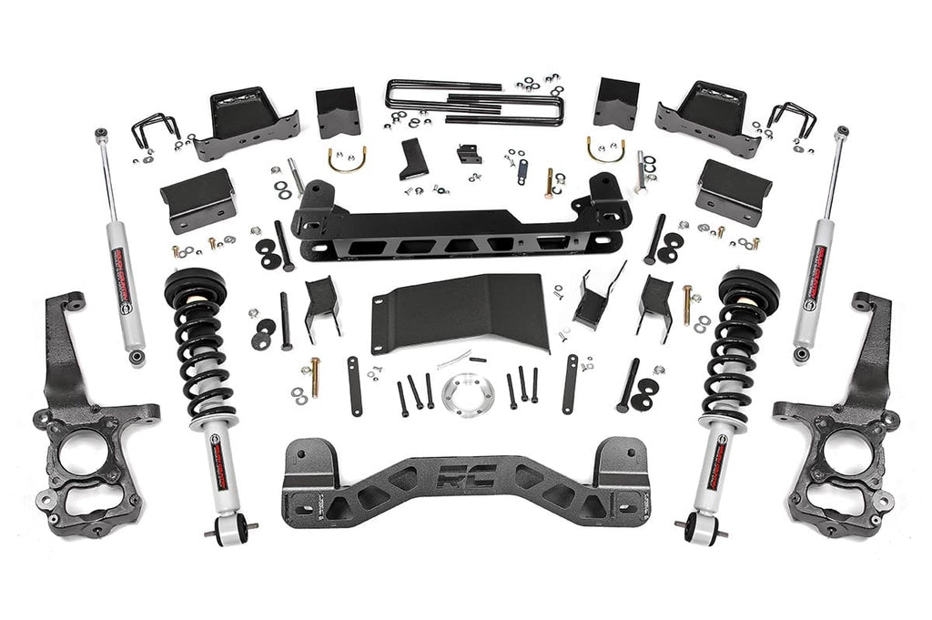 6 Inch Lift Kit | N3 Struts | Ford F-150 4WD (2015-2020) by Rough Country