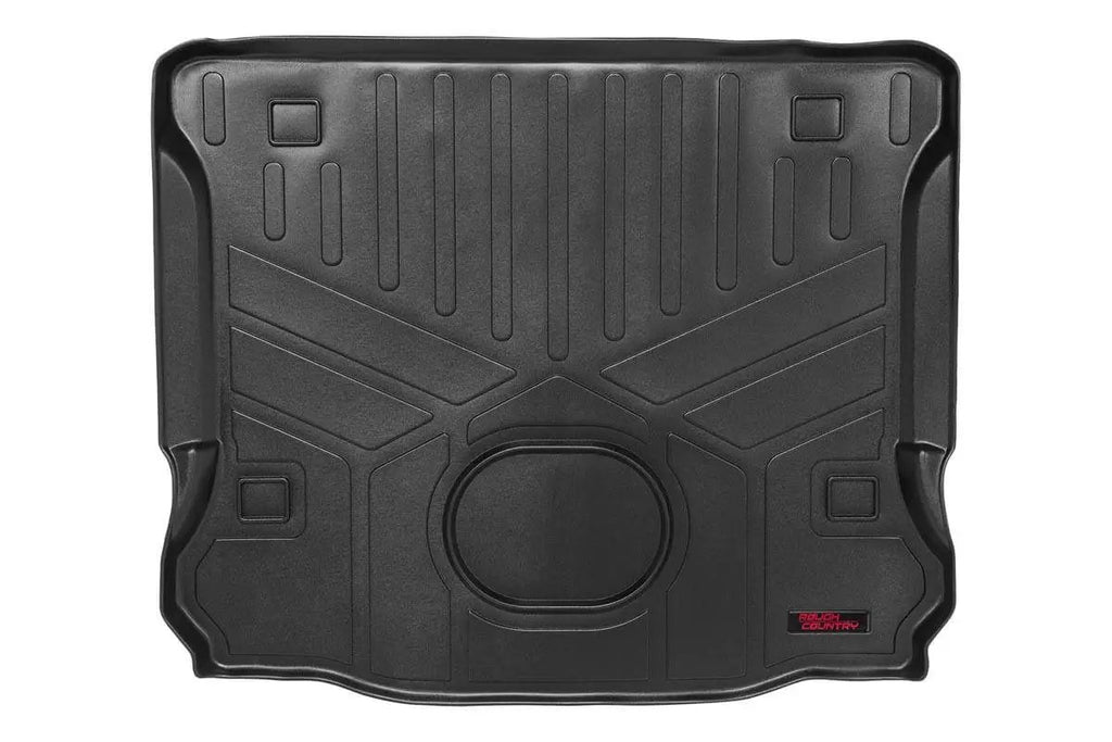 Rear Cargo Mat | Jeep Wrangler Unlimited 4WD (2015-2018) by Rough Country