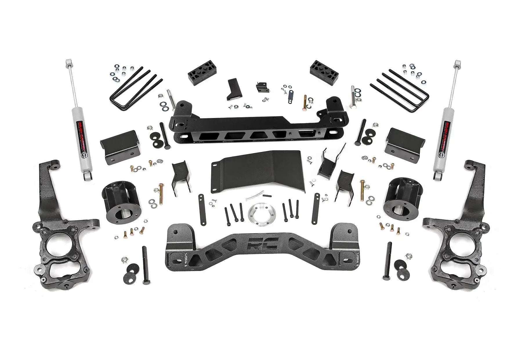 4 Inch Lift Kit | Ford F-150 4WD (2015-2020) by Rough Country