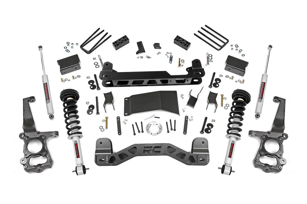 4 Inch Lift Kit | N3 Struts | Ford F-150 4WD (2015-2020) by Rough Country