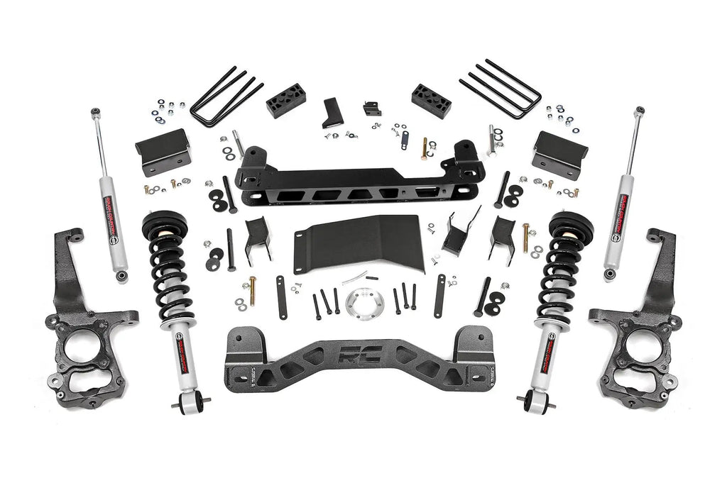 4 Inch Lift Kit | N3 Struts | Ford F-150 4WD (2015-2020) by Rough Country