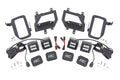 LED Light Kit | Fog Mount | Dual 2" Black Pairs | Spot | Ford F-150 (15-17) by Rough Country