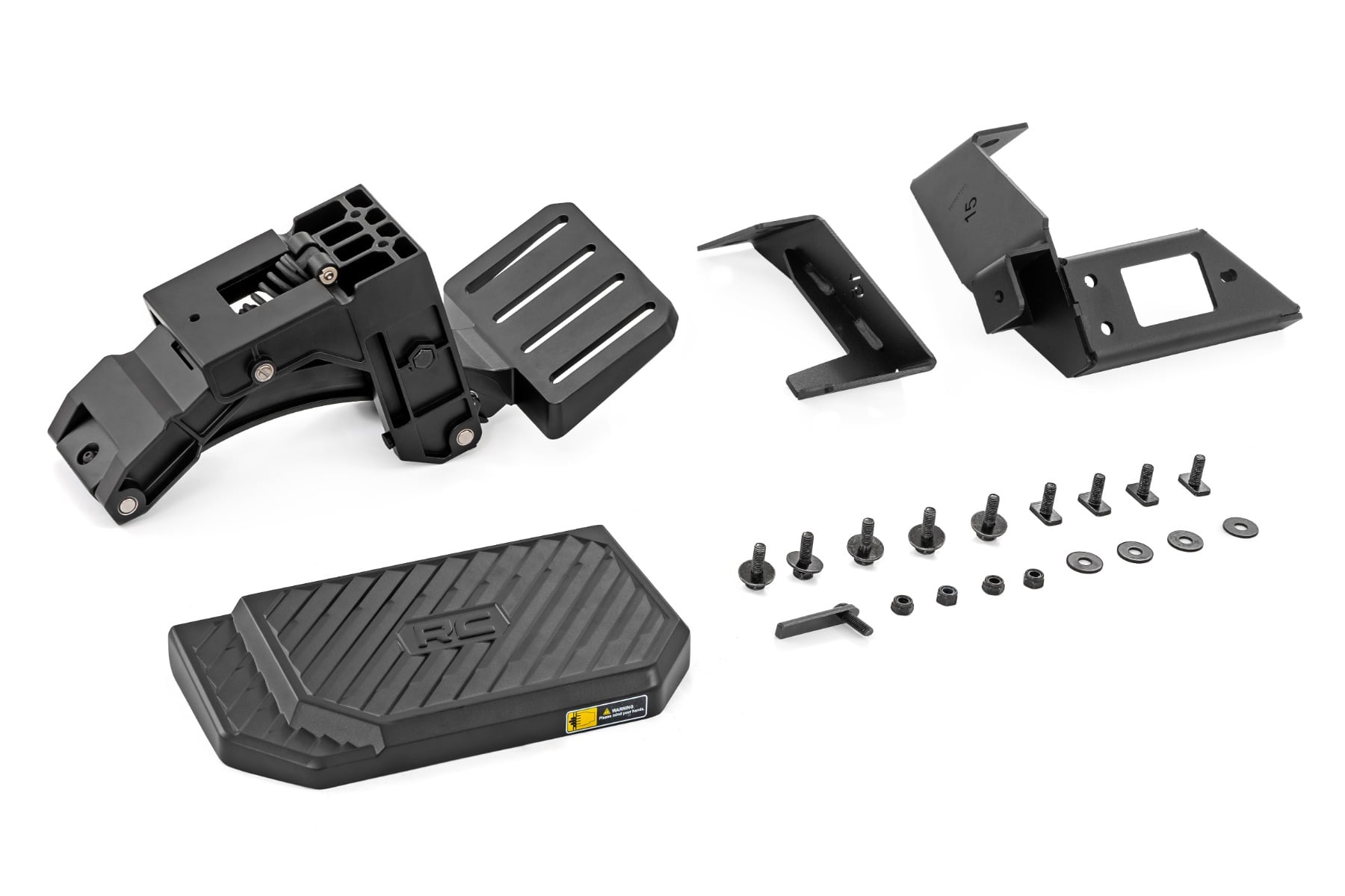 Retractable Bed Step | Manual Pull | Chevy/GMC 2500HD/3500HD (15-19) by Rough Country