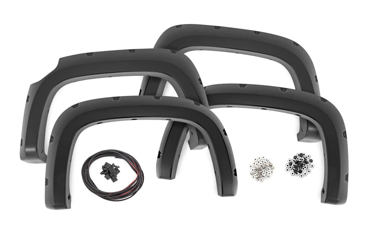 Pocket Fender Flares | 5' Bed | Chevy Colorado 2WD/4WD (2015-2022) by Rough Country