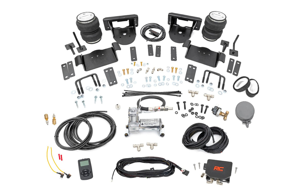 Air Spring Kit w/compressor | Wireless Controller | 0-6" Lifts | Ford F-150 (15-20) by Rough Country