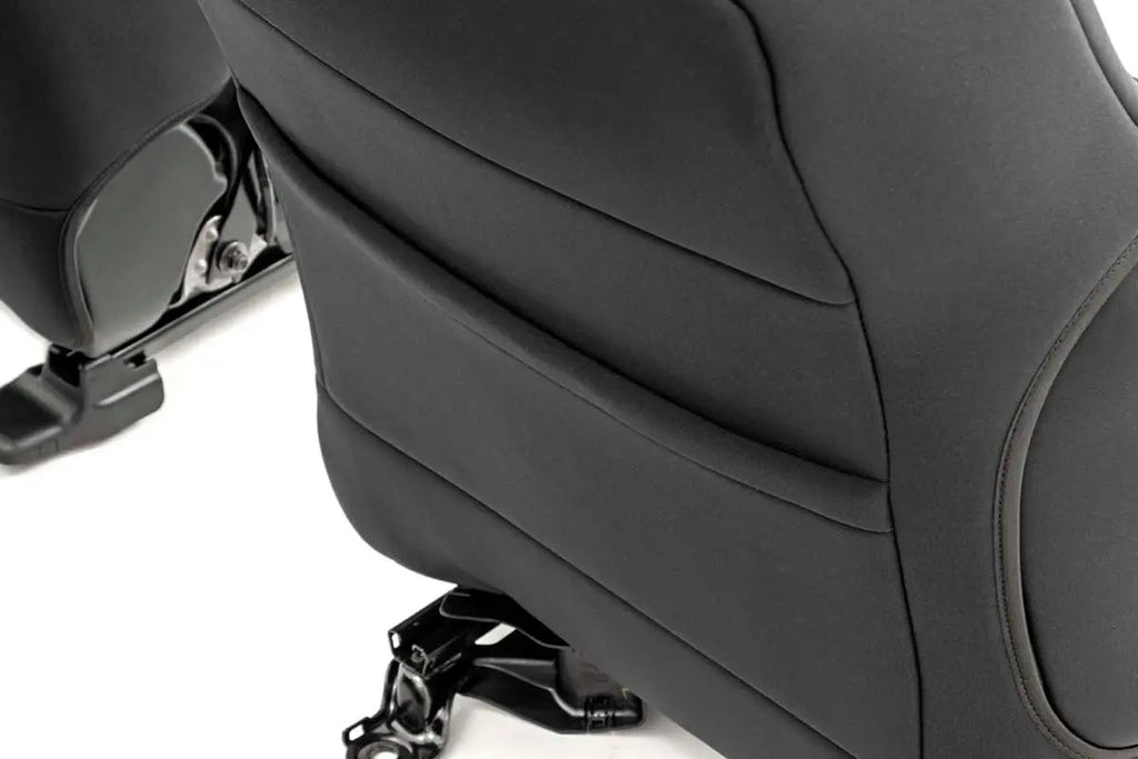 Seat Covers | FR & RR | Double Cab | Toyota Tacoma 2WD/4WD (2016-2023) by Rough Country
