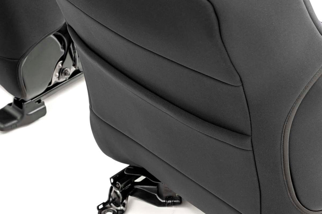 Seat Covers | FR & RR | Double Cab | Toyota Tacoma 2WD/4WD (2016-2023) by Rough Country