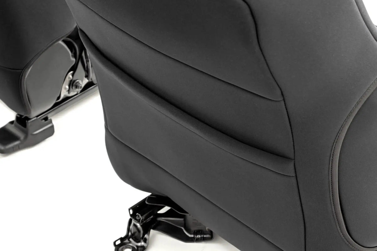 Seat Covers | FR & RR | Crew Cab | Toyota Tacoma 2WD/4WD (2005-2015) by Rough Country
