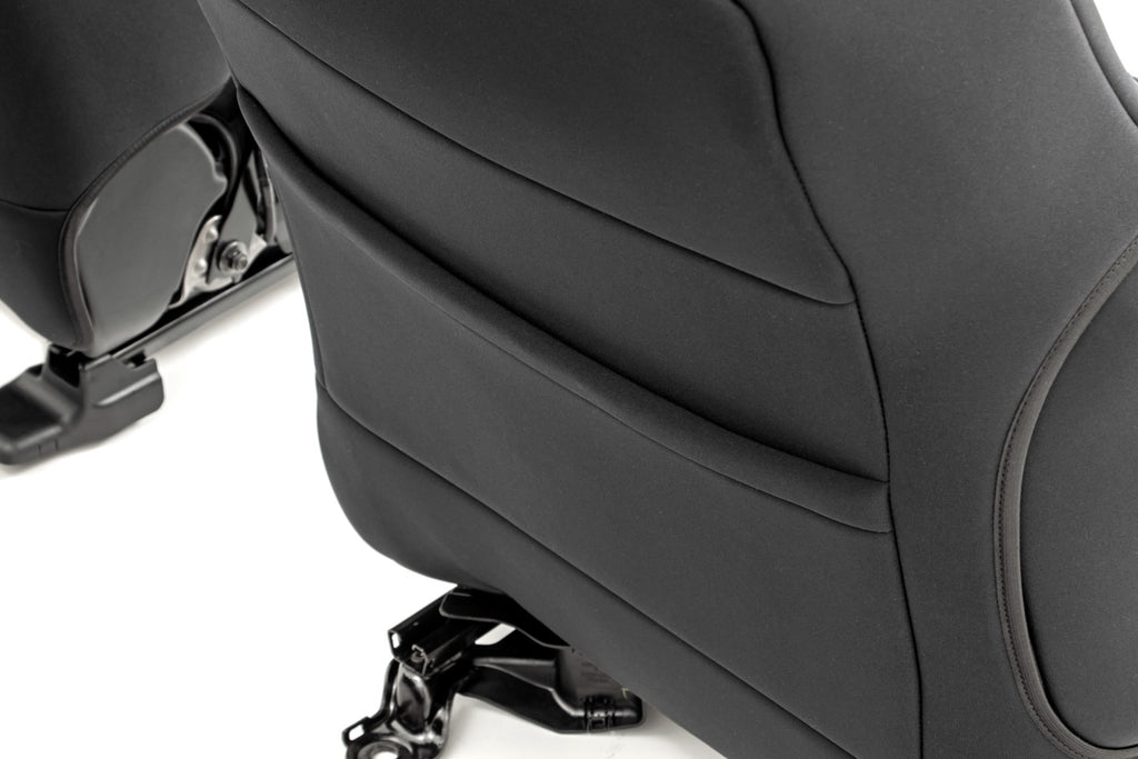 Seat Covers | FR & RR | Crew Cab | Toyota Tacoma 2WD/4WD (2005-2015) by Rough Country