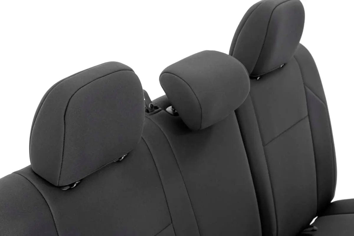 Seat Covers | Front | Double Cab | Toyota Tacoma 2WD/4WD (2016-2023) by Rough Country