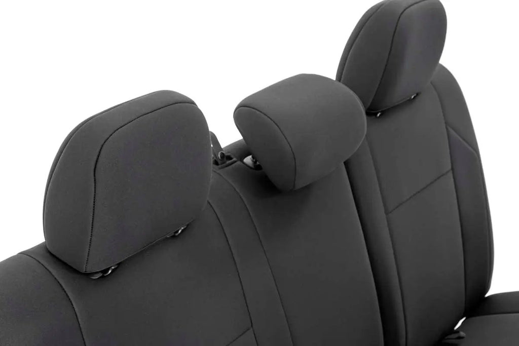 Seat Covers | Front | Double Cab | Toyota Tacoma 2WD/4WD (2016-2023) by Rough Country