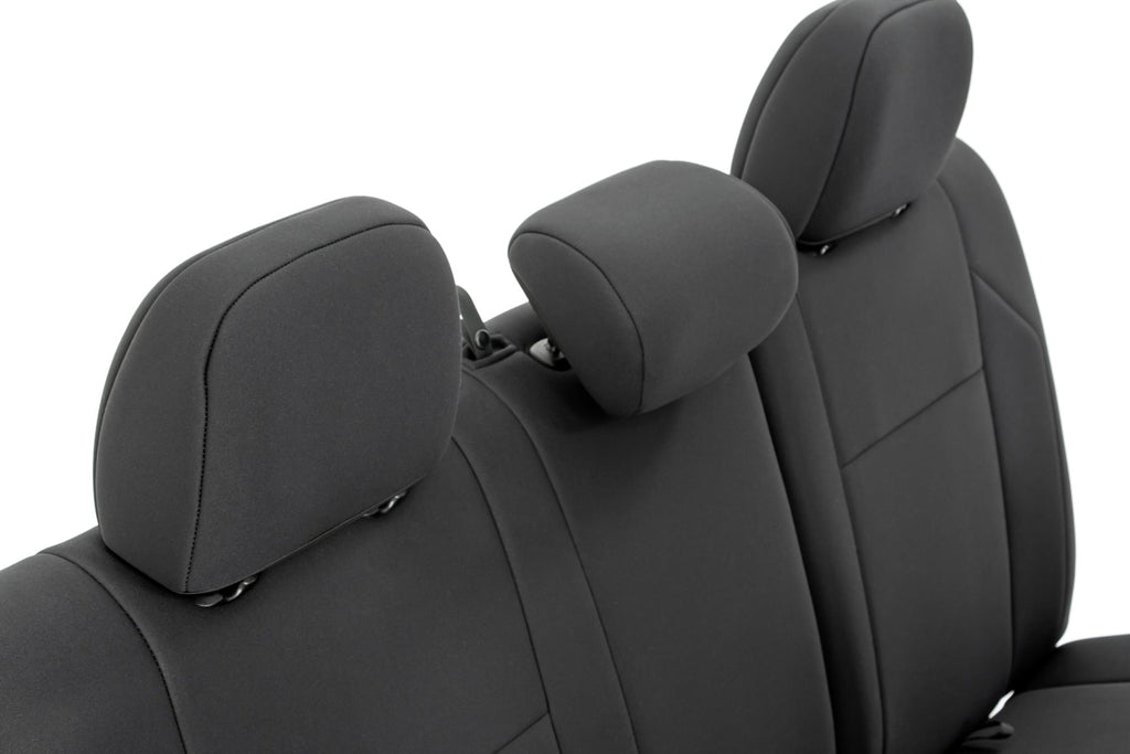 Seat Covers | FR & RR | Crew Cab | Toyota Tacoma 2WD/4WD (2005-2015) by Rough Country