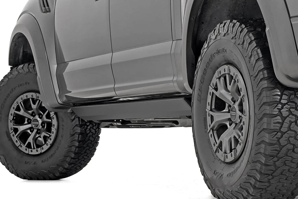 Power Running Boards | Dual Electric Motor | Crew Cab | Ford F-150/Lightning/F-250/F-350/Raptor (15-26) by Rough Country