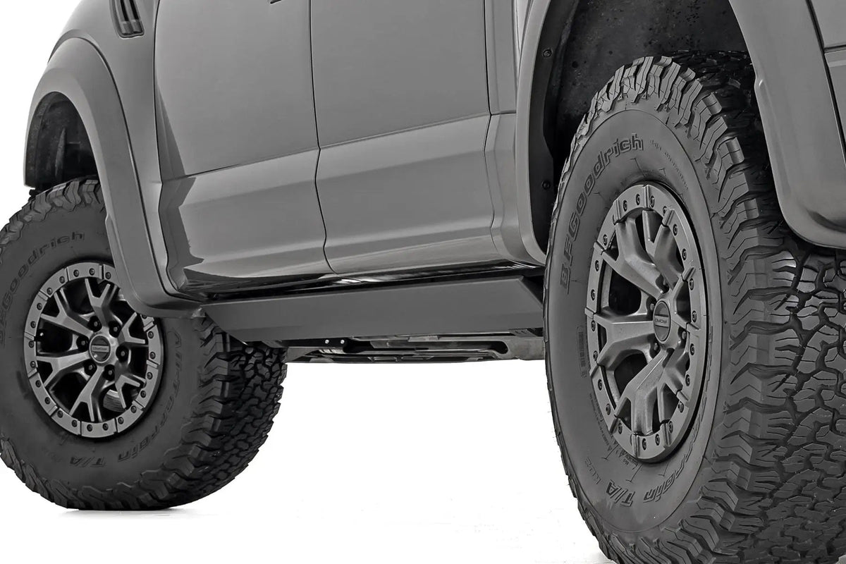 Power Running Boards | Dual Electric Motor | Crew Cab | Ford F-150/Lightning/F-250/F-350/Raptor (15-26) by Rough Country