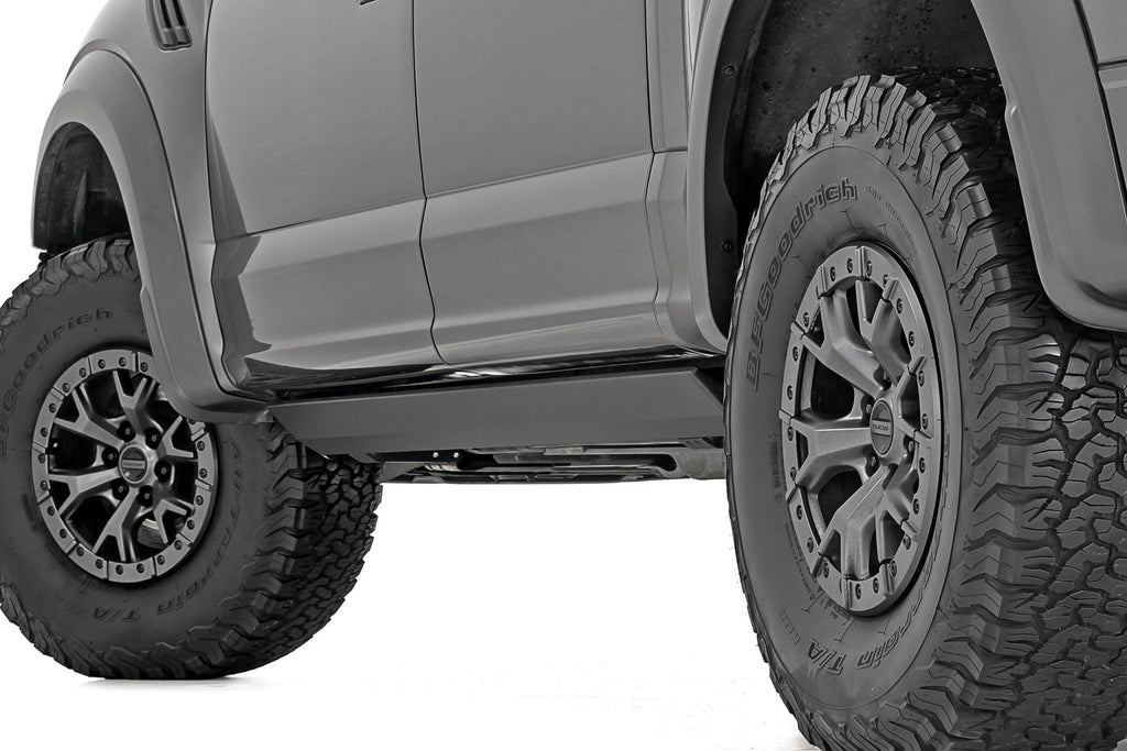 Power Running Boards | Dual Electric Motor | Crew Cab | Ford F-150/Lightning/F-250/F-350/Raptor (15-26) by Rough Country