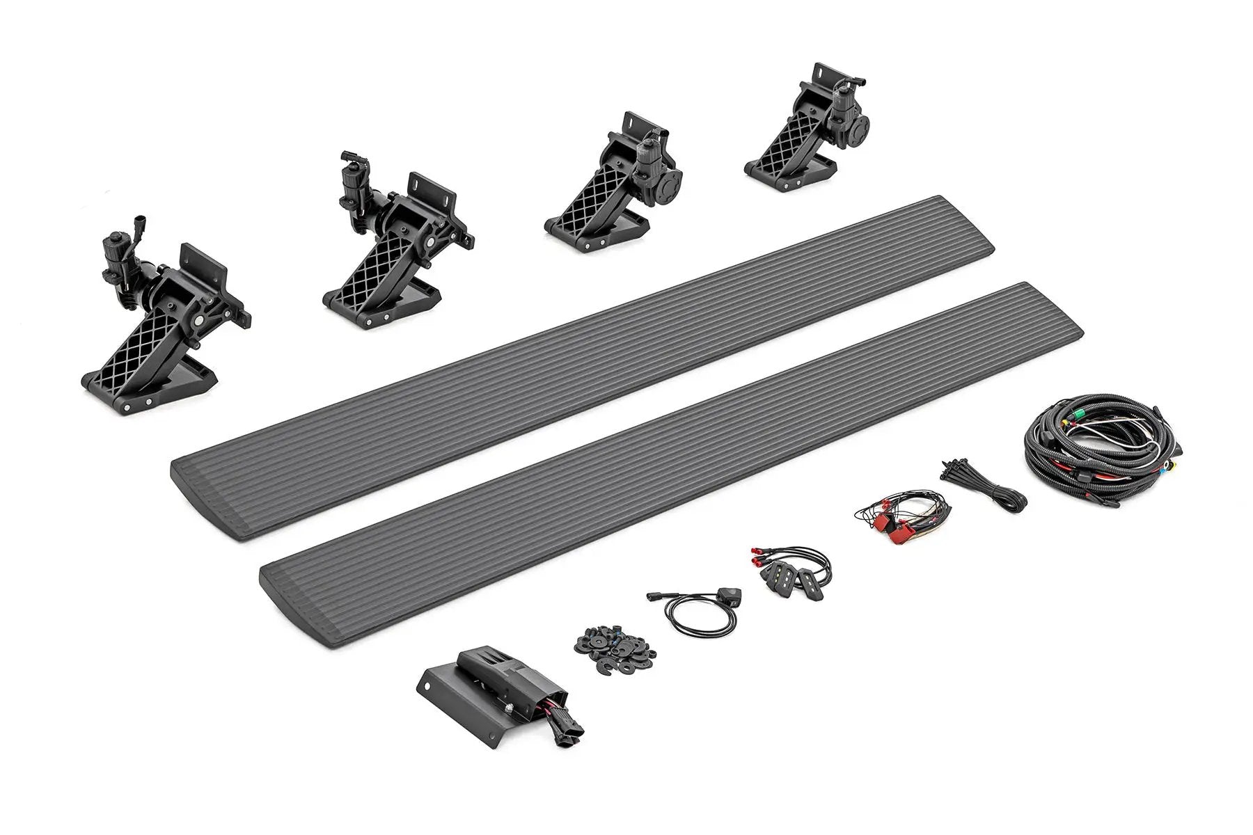 Power Running Boards | Dual Electric Motor | Crew Cab | Ford F-150/Lightning/F-250/F-350/Raptor (15-26) by Rough Country