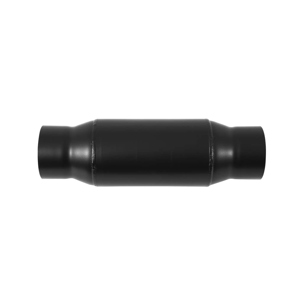 Outlaw Series Race Muffler - short - 3" Center In / 3" Center Out -Aggressive by Flowmaster