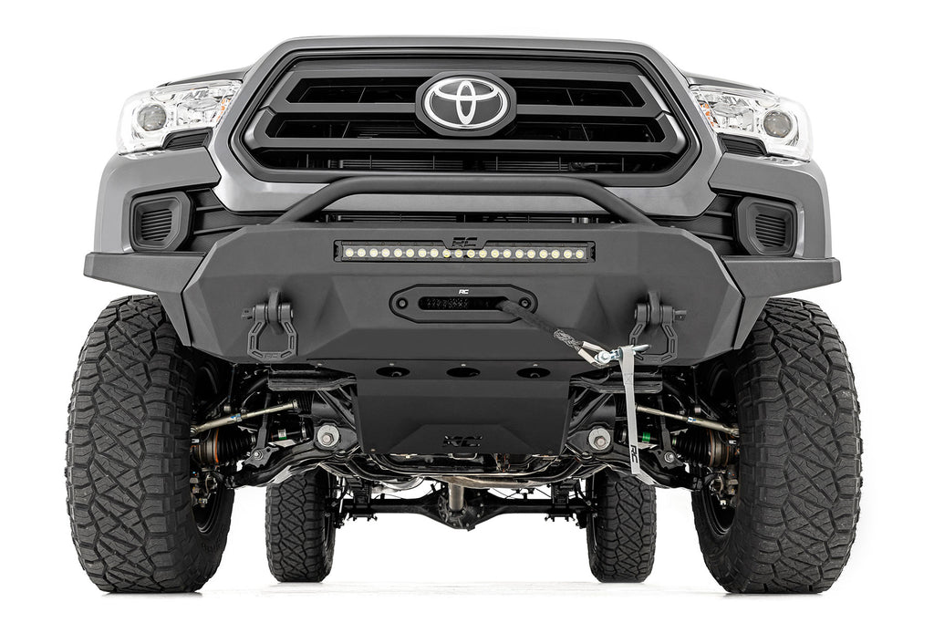 Front Bumper | Hybrid | 20" Blk LED | 95000S | Toyota Tacoma 2WD/4WD (16-23) by Rough Country
