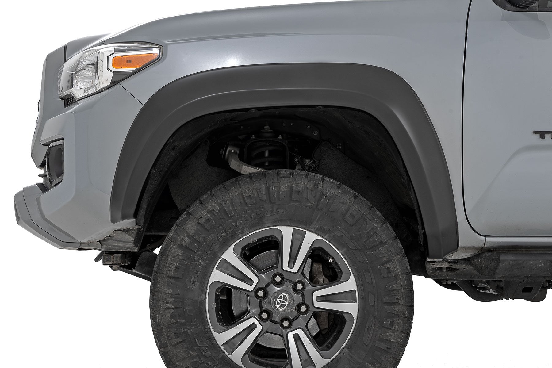 Sport Fender Flares | 202 Black Onyx | Toyota Tacoma 2WD/4WD (2016-2023) by Rough Country