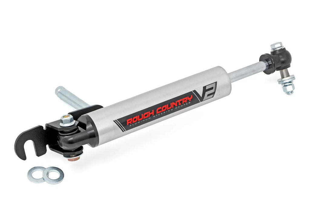 V2 Steering Stabilizer | Chevy/GMC 2500HD/3500HD (16-26) by Rough Country
