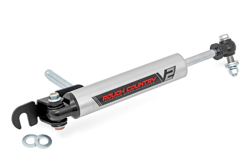 V2 Steering Stabilizer | Chevy/GMC 2500HD/3500HD (16-26) by Rough Country