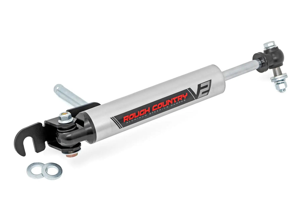 V2 Steering Stabilizer | Chevy/GMC 2500HD/3500HD (16-26) by Rough Country