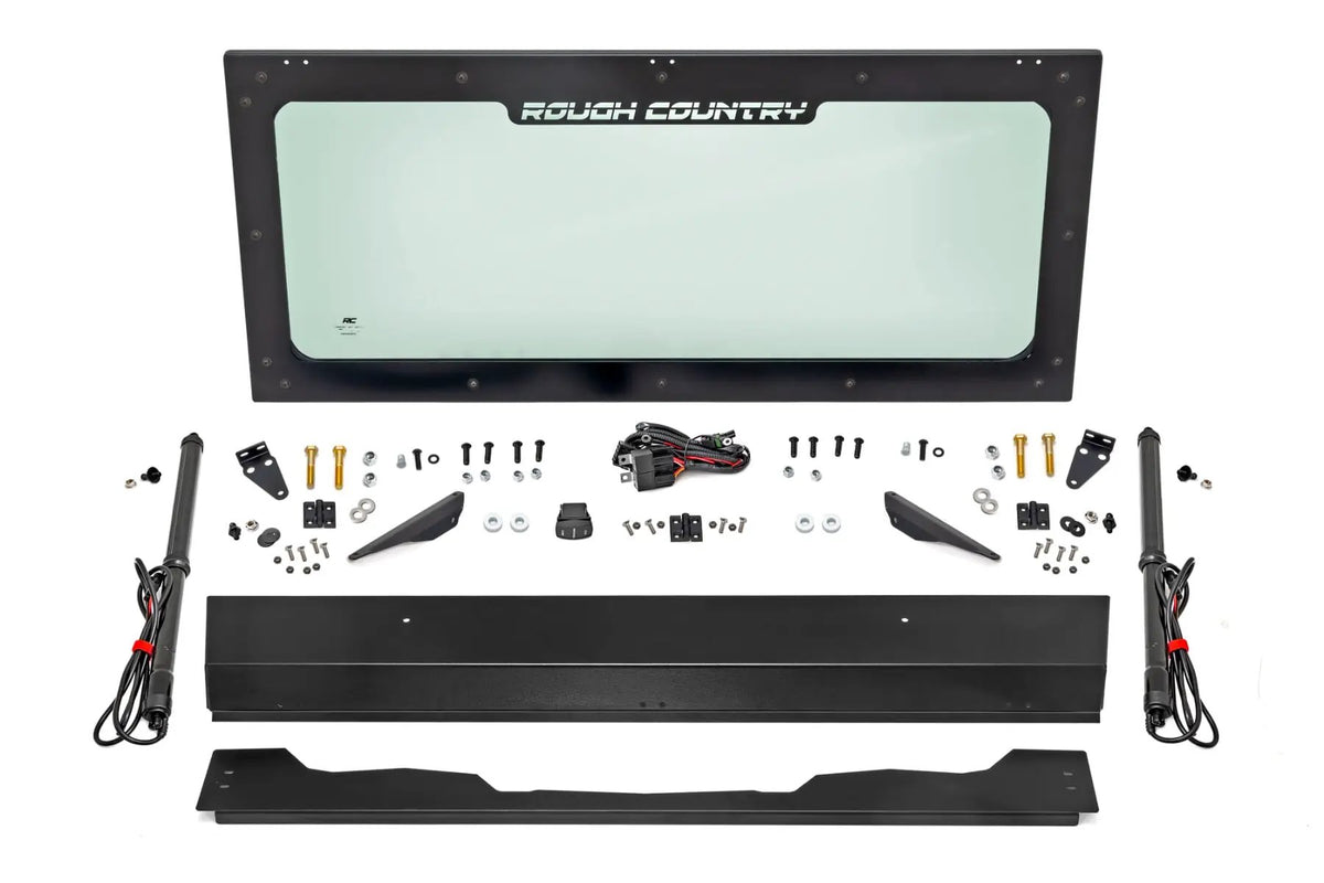 Electric Tilt Windshield | Glass | Honda Pioneer 1000 