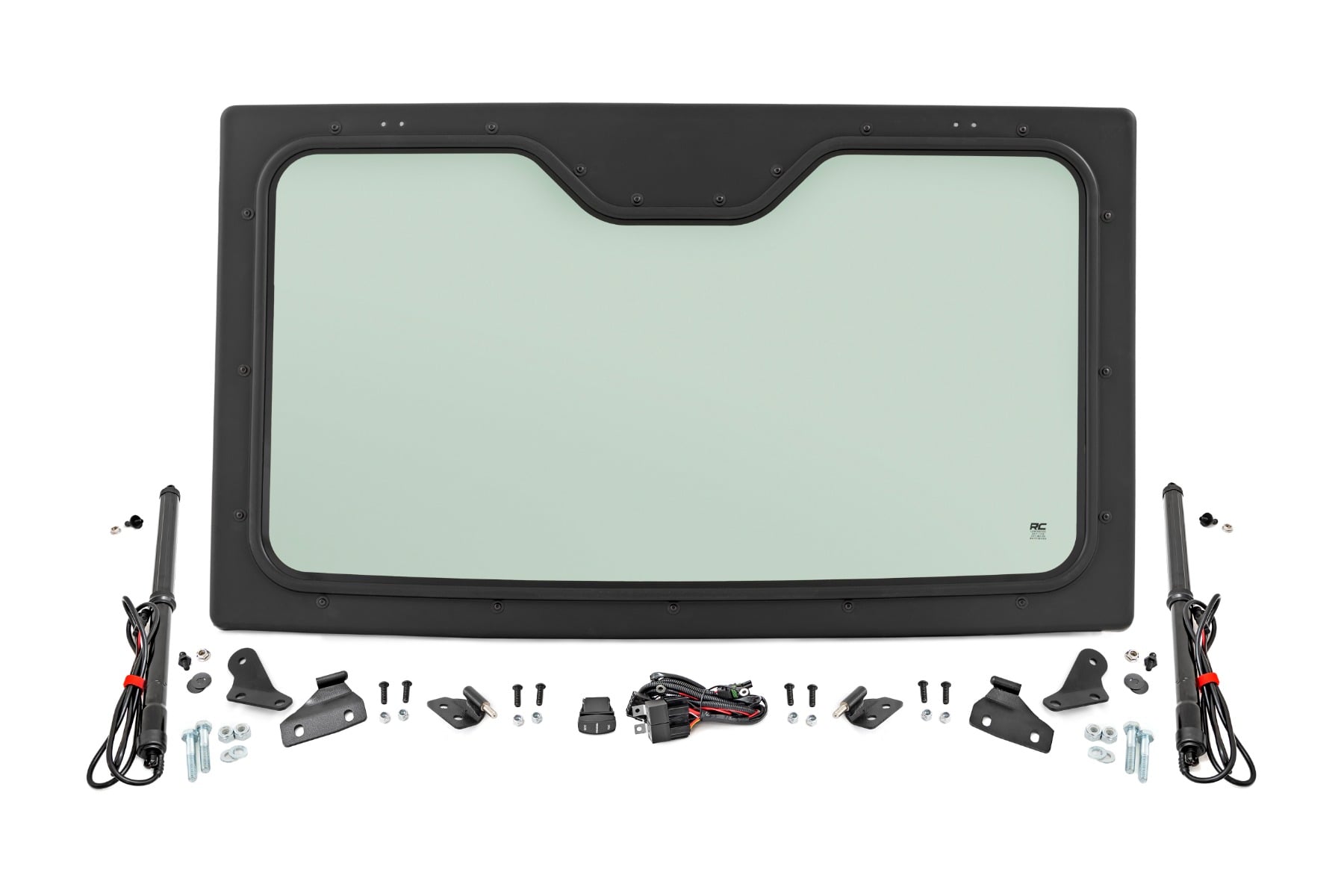 Electric Tilt Windshield | Glass | Formed Frame | Polaris Ranger XP 1000 by Rough Country