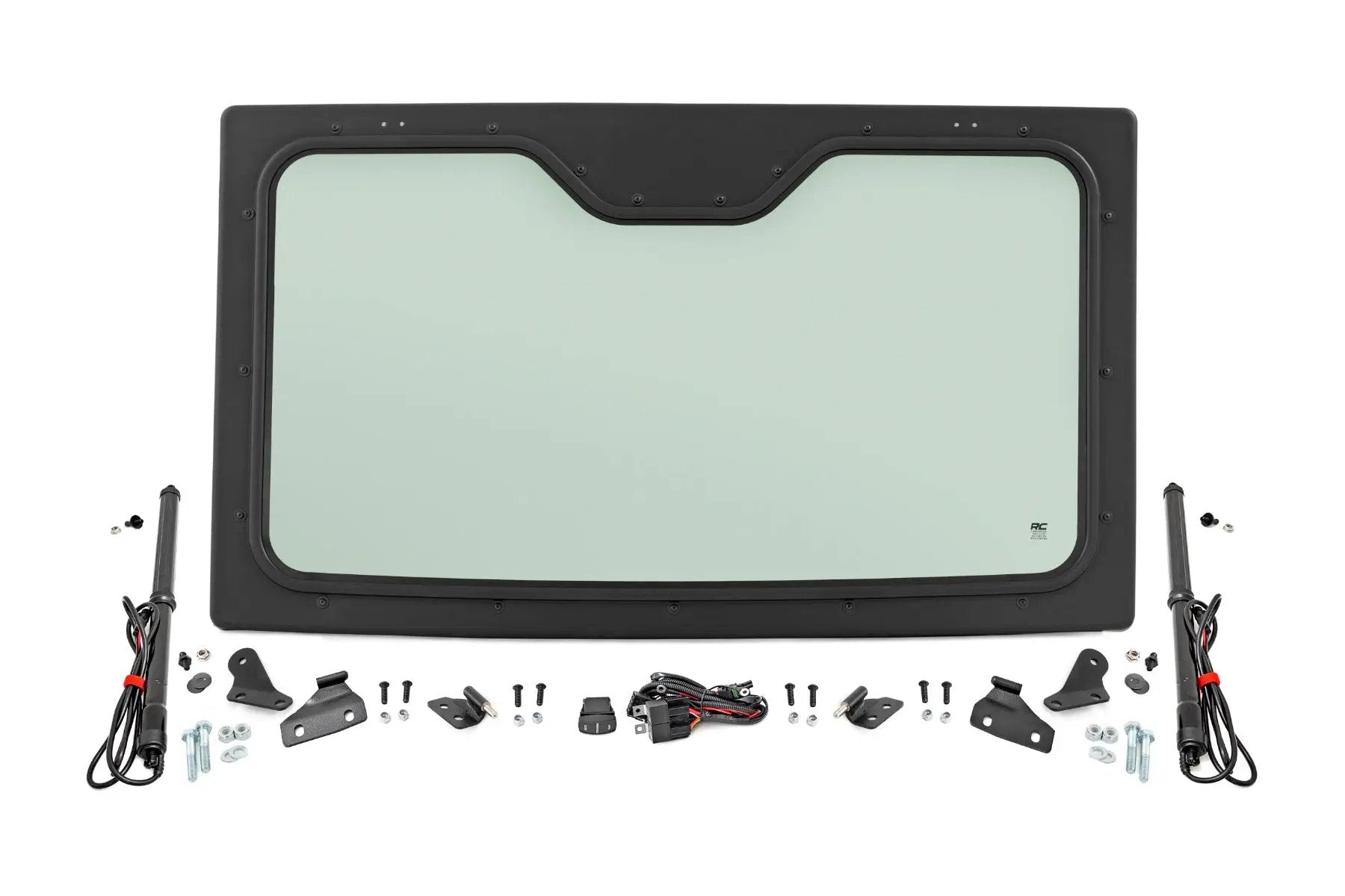 Electric Tilt Windshield | Glass | Formed Frame | Polaris Ranger XP 1000 by Rough Country