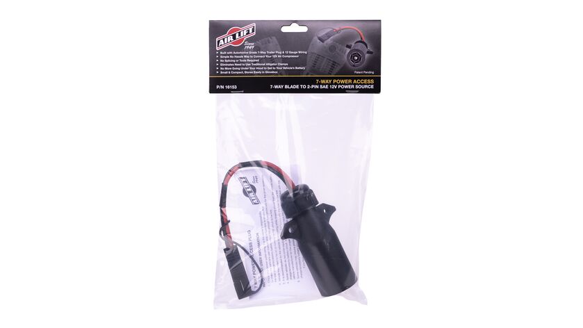 Upgrade or convert your current air compressor with Air Lift’s 7-Way Adaptor. by Air Lift