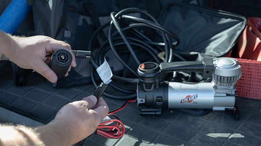 Upgrade or convert your current air compressor with Air Lift’s 7-Way Adaptor. by Air Lift
