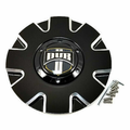 DUB PUSH CAP-BLACK/MILLED EDGE by DUB