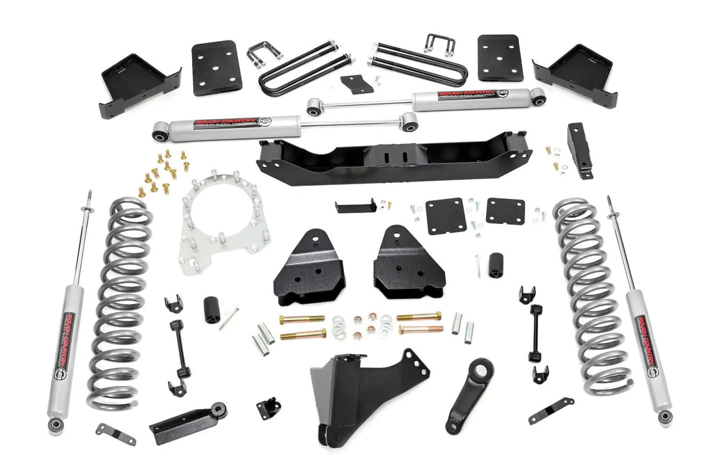 6 Inch Lift Kit | Diesel | OVLD | Ford F-250/F-350 Super Duty 4WD (2017-2022) by Rough Country