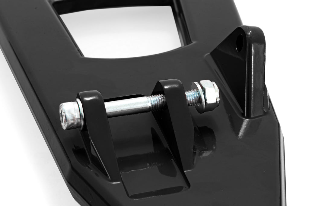 Black Forged Alum High Clearance 2" Fwd Offset Control Arms w/Ball Joints | Polaris Ranger 1000XP by Rough Country
