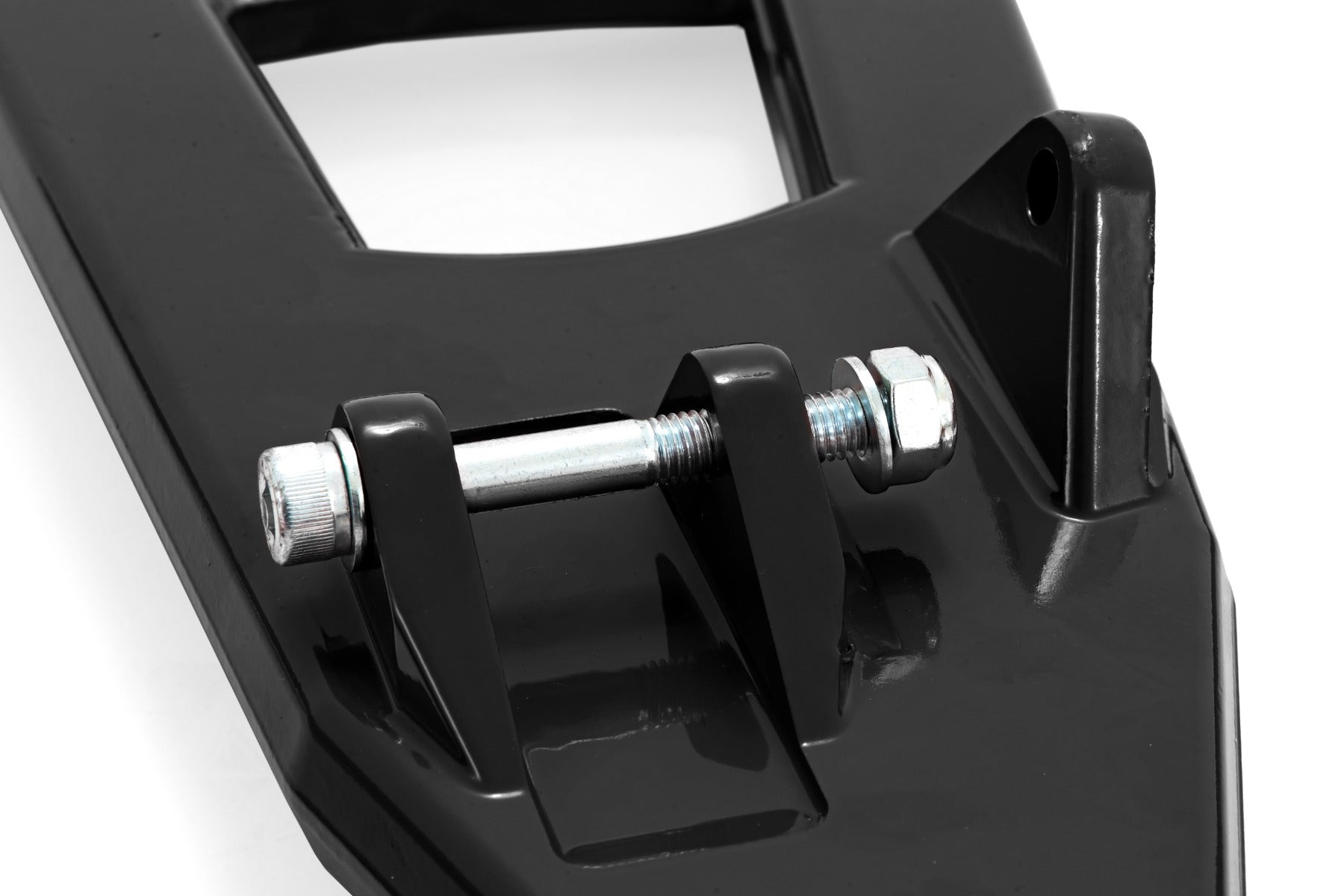 Black Forged Alum High Clearance 2" Fwd Offset Control Arms w/Ball Joints | Polaris Ranger 1000XP by Rough Country