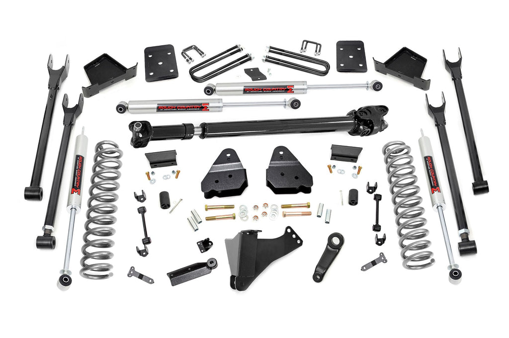 6 Inch Lift Kit | 4-Link | OVLD | M1 | Ford F-250/F-350 Super Duty 4WD (17-22) by Rough Country