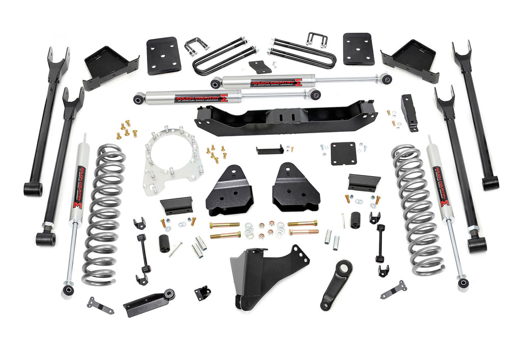 6 Inch Lift Kit | Diesel | 4-Link | M1 | Ford F-250/F-350 Super Duty (17-22) by Rough Country