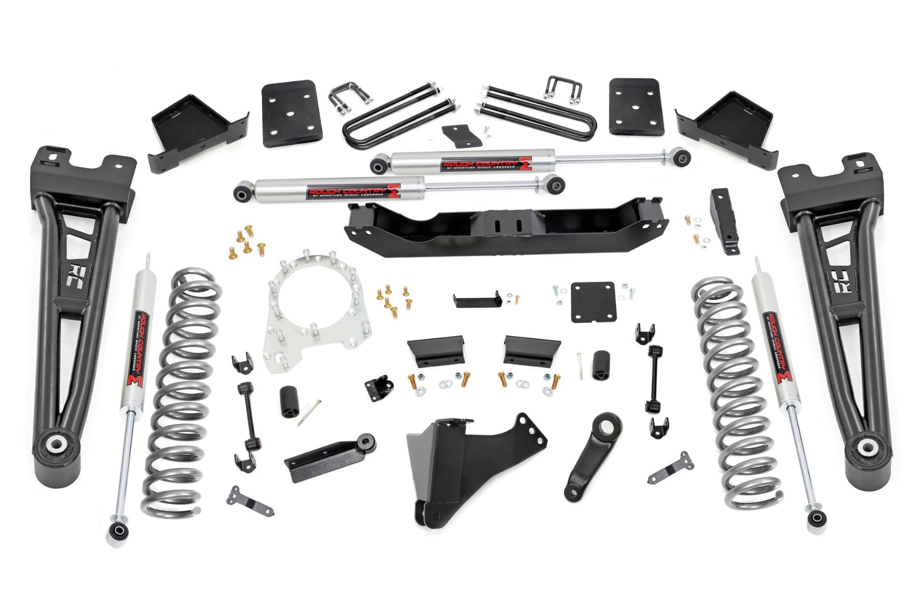 6 Inch Lift Kit | R/A | OVLDS | M1 | Ford F-250/F-350 Super Duty 4WD (17-22) by Rough Country
