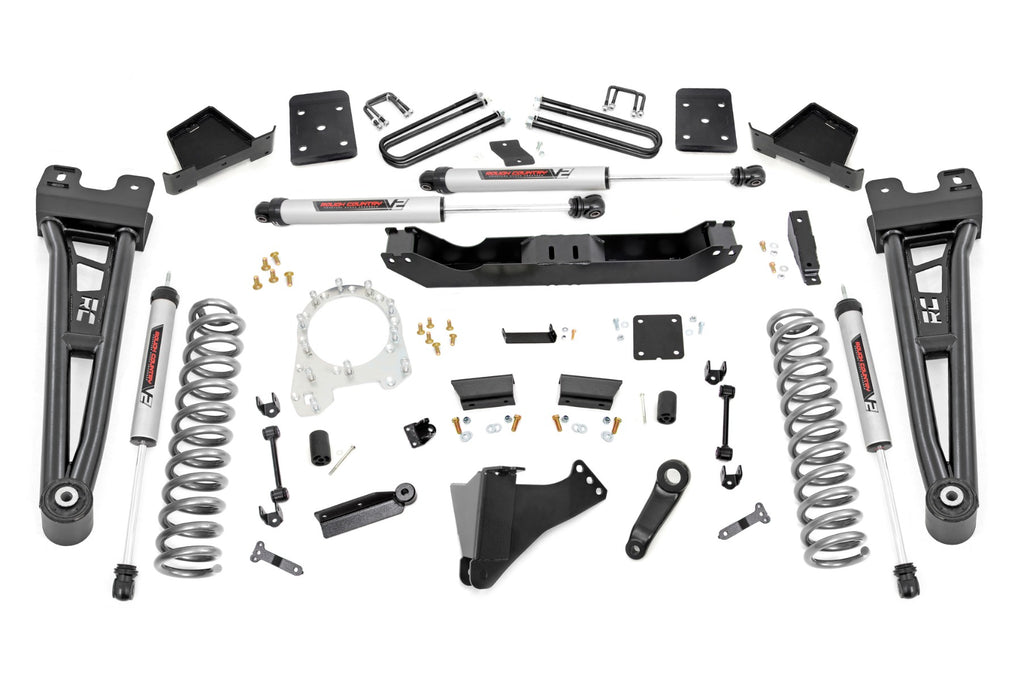 6 Inch Lift Kit | R/A | OVLDS | V2 | Ford F-250/F-350 Super Duty 4WD (17-22) by Rough Country